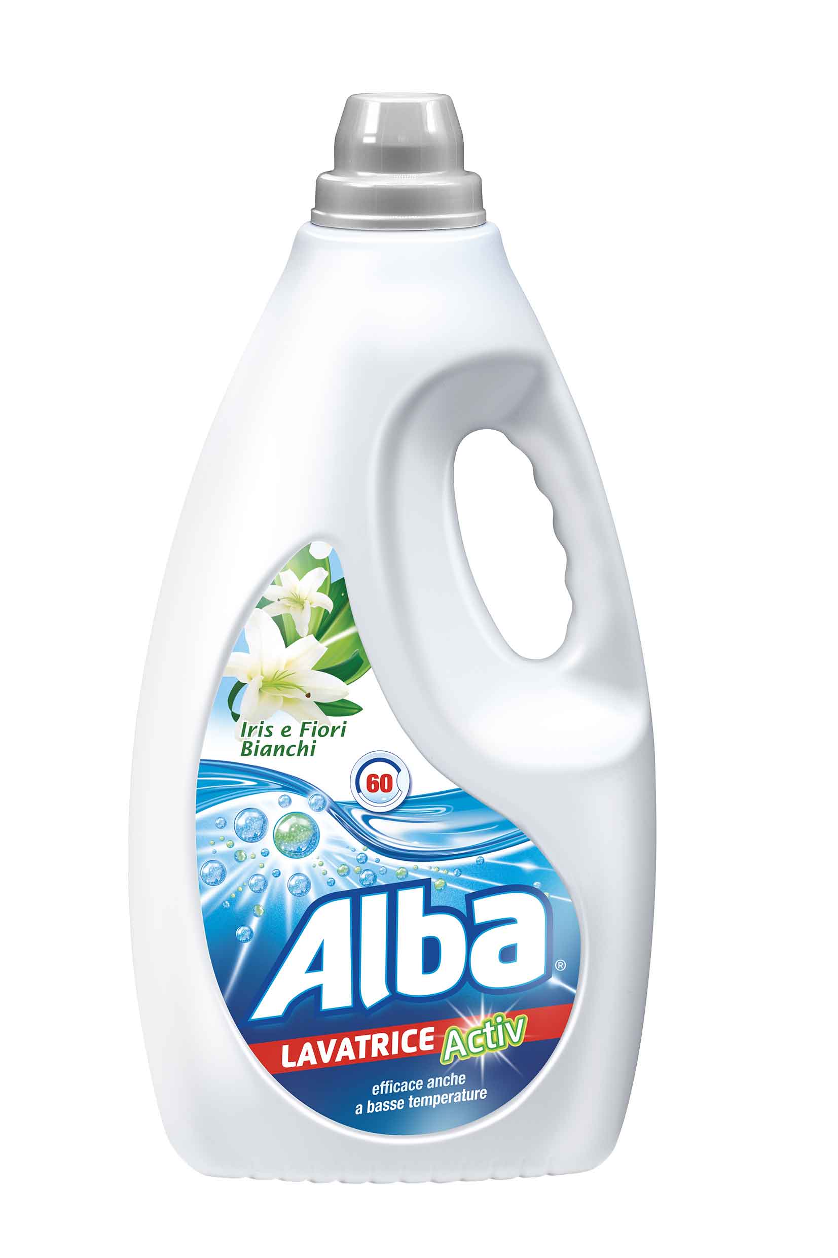 Alba Lavatrice Iris e Fiori Bianchi 60 lavaggi